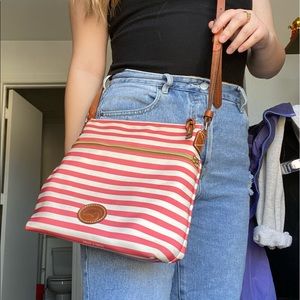 Dooney & Bourke Striped Crossbody Purse